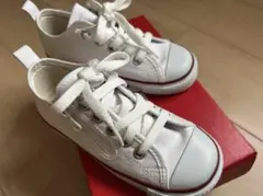 未使用　Converse All Star キッズスニーカー ホワイト