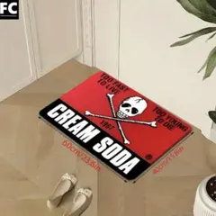 クリームソーダ ラグ