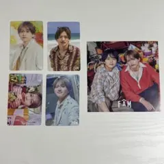 timelesz 猪俣周杜 佐藤勝利 FAM トレカ 特典 コンプリート