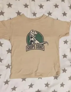 SHIPS DINO 恐竜プリント Tシャツ 100cm