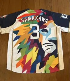 埼玉西武ライオンズ　山川穂高選手　ハイクオリティユニフォーム　Lサイズ