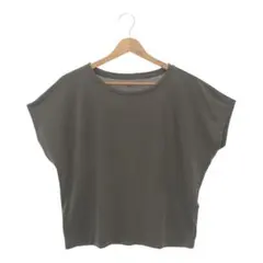 UNIQLO ユニクロ トップス Ｔシャツ カットソー袖なしカジュアルグレー M