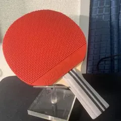 卓球 ラケット 両面 ラバー付き 表　＋　粒高　ラバー　中ペン　中国式　D1