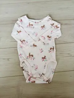 H&M オーガニックコットン ロンパース 4-6M 68センチ