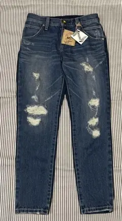 新品未使用　RODEOCROWOS ダメージデニムパンツ　後ろ切り替え　Mサイズ