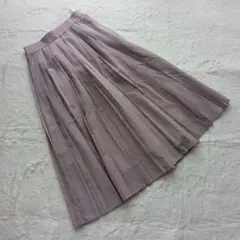 【ナチュラルベーシック】くすみピンク　（PSサイズ）プリーツ