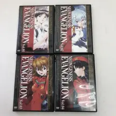 NEON GENESIS EVANGELION DVD Vol.01〜04