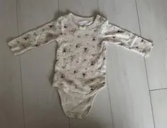 JAMIE KAY 長袖ボディースーツ　花柄ロンパース サイズ50