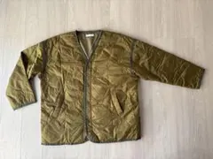 オリーブグリーン キルティングジャケット