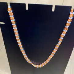 <ハンドメイド>  ビーズネックレス