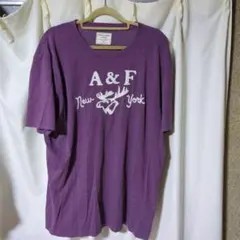 Abercrombie & Fitch パープルTシャツ XL