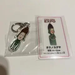 こびとづかんEXPO アクリルキーホルダー＆トレーディングカード　タケノカグヤ