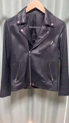 studious ラムレザーダブルライダースジャケット