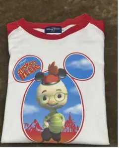 【レア】00sディズニーヴィンテージラグランロンT※チキンリトル＊L＊匿名送料込