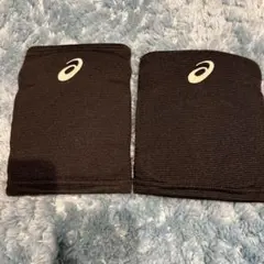 ASICS バレーボール用サポーター 2個セット ブラック