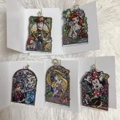 ディズニー ステンドグラス風 アクリルキーホルダー 二層アクリルキーホルダー
