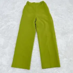 AMERICAN HOLIC ワイドパンツ XS　黄緑【A0069】