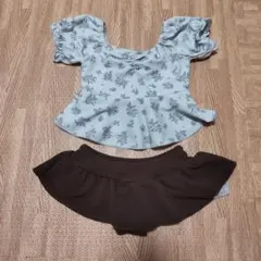 apres les cours アプレレクール セパレート 水着 80