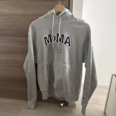MoMA グレー フード付きスウェット