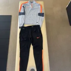 NIKE DRI-FIT トレーニングウェア 上下セット M ナイキ　グレー