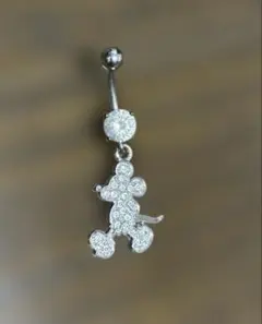 へそピアス　へそピ　ミッキー　ディズニー　ボディピアス