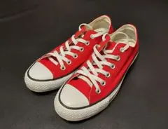 コンバース 赤 スニーカー