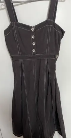 w closet ジャンパースカート プリーツ ジャンスカ ワンピースのサムネイル