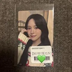 TWICE ポップアップ オンラインくじ ステッカー ミナ①