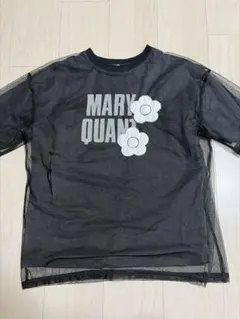 パブリュクス　マリークワント　チュールレイヤードロゴフラワーTシャツのサムネイル
