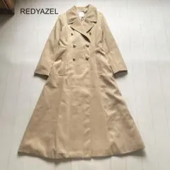 REDYAZEL バックコルセットダブルロングコート ベージュ　金ボタン　Sのサムネイル