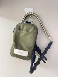 MODDY スマホショルダーバッグ カーキ