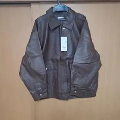 レディース　新品未使用　レザージャケットM