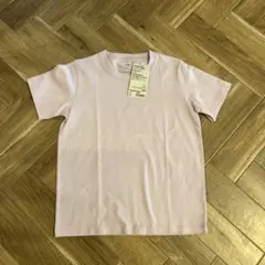 無印　キッズTシャツ　ピンク