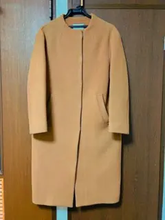 【クリーニング済】MACKINTOSH PHIlOSOPHY ノーカラーコート