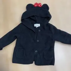 Baby GAPミニー　フード付き　ニットカーディガン　ベビー