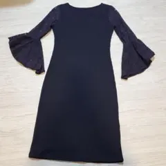 ROYALPARTY フレアスリーブ ミニワンピース