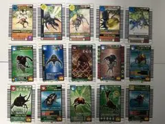 甲虫王者ムシキング 2003年 秋 わざカード 17種セット - メルカリ