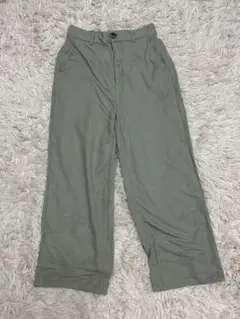 【春ファッション】GU スラックスカジュアルパンツ S