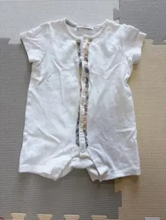 Burberry ホワイトロンパース