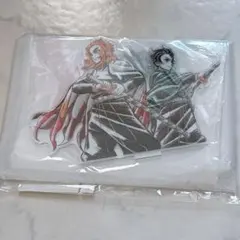 鬼滅の刃 無限列車編 煉獄杏寿郎と竈門炭治郎 背景付きアクリルスタンド 未開封品