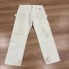 Dickies Sherwin Willams ホワイトペインターパンツ