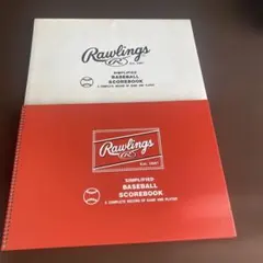 新品Rawlings ローリングス 野球　スコアブックメンバー票付のサムネイル