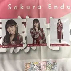 遠藤さくら 乃木坂46 生写真 2020.March-III 3種コンプのサムネイル