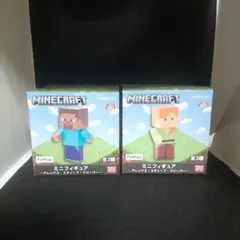 マイクラ　ミニフィギュア　アレックス　スティーブ