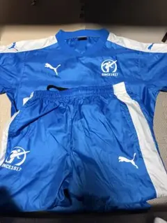 Puma 青 ジャージ セット SINCE1917 - メルカリ
