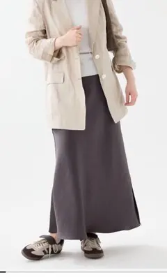 iena ダブルサテンスカート 38