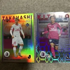 topps Jリーグ セレッソ大阪 髙橋仁胡　99シリ　RC 北野　シルバーP