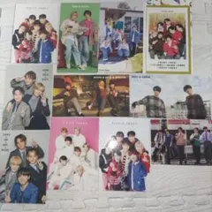 Travis Japan 雑誌 切り抜き デタカ 厚紙カード 証明写真 等 集合