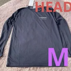 ヘッド　HEAD 吸汗速乾！抗菌　新品タグ付　長袖スポーツインナーネイビー M