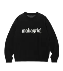 『mahagrid』BASIC LOGO KNIT SWEATERのサムネイル